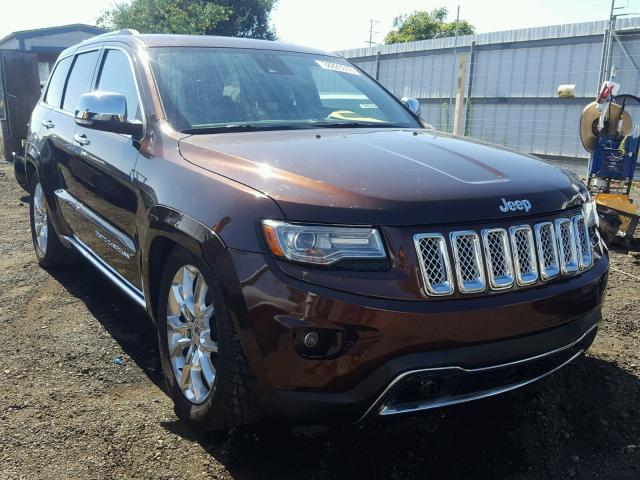 1C4RJFJT1EC162581 - 2014 JEEP GRAND CHER Qəhvəyi foto 1