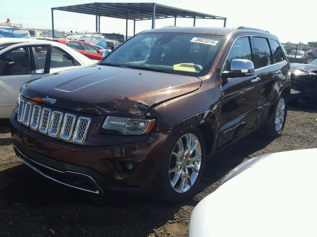 1C4RJFJT1EC162581 - 2014 JEEP GRAND CHER Qəhvəyi foto 2