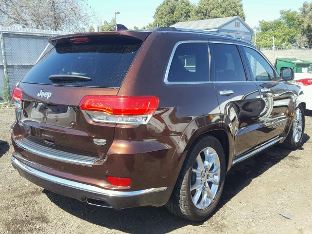 1C4RJFJT1EC162581 - 2014 JEEP GRAND CHER Qəhvəyi foto 4