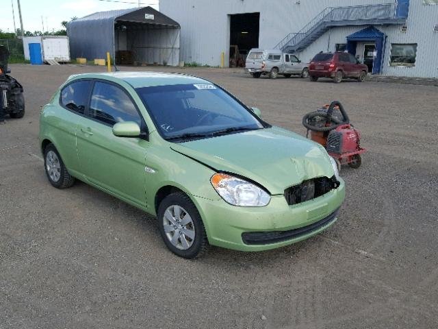 KMHCN3BC4AU179396 - 2010 HYUNDAI ACCENT SE GREEN photo 1