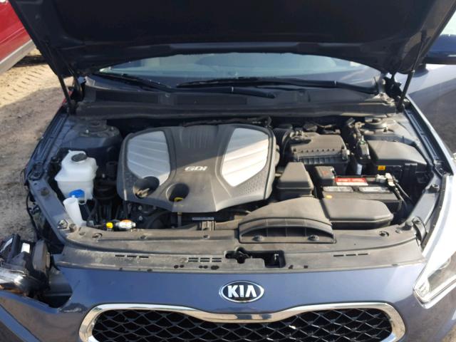 KNALN4D73E5161818 - 2014 KIA CADENZA PR CHARCOAL photo 7