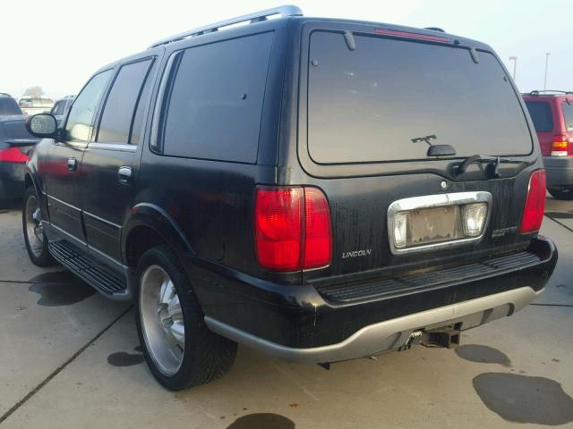 5LMFU28A5YLJ41298 - 2000 LINCOLN NAVIGATOR BLACK photo 3