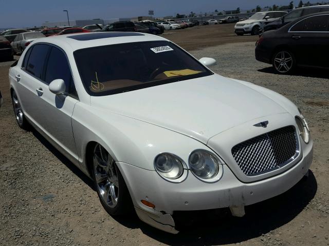 SCBBR93W978040384 - 2007 BENTLEY CONTINENTA WHITE photo 1