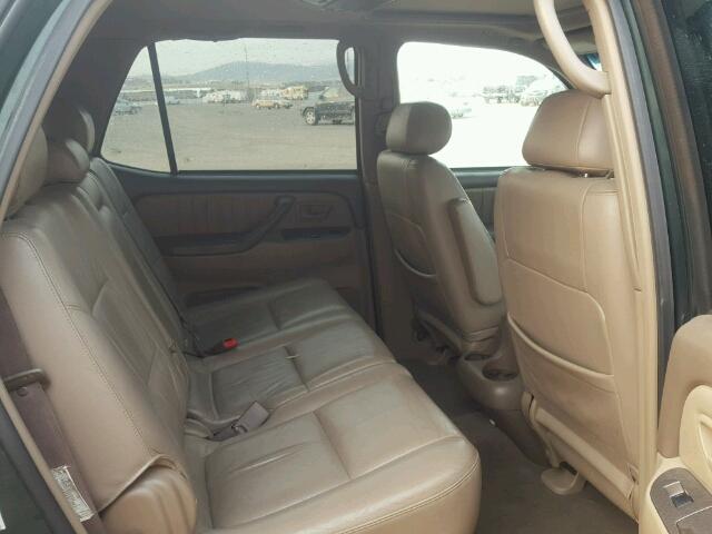 5TDBT48A93S204933 - 2003 TOYOTA SEQUOIA GREEN photo 6