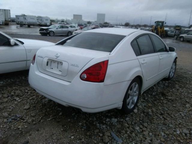 1N4BA41E96C858992 - 2006 NISSAN MAXIMA SE WHITE photo 4