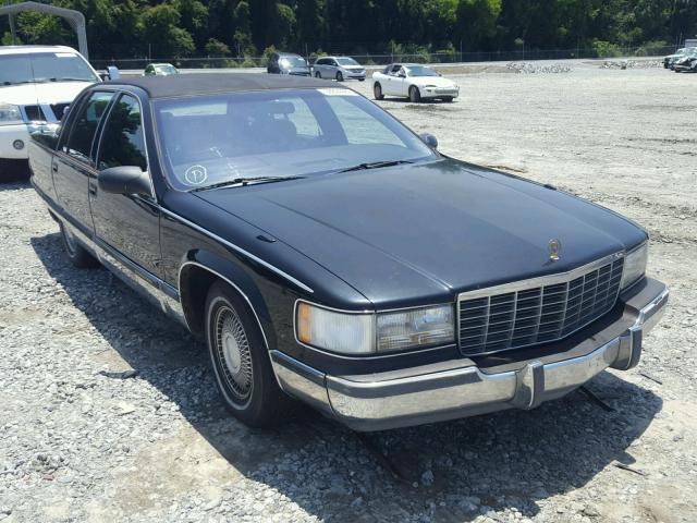 1G6DW52P2TR704243 - 1996 CADILLAC FLEETWOOD BLACK photo 1