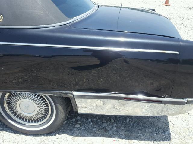 1G6DW52P2TR704243 - 1996 CADILLAC FLEETWOOD BLACK photo 9