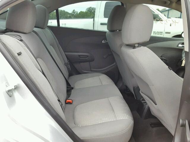 1G1JA5SH3E4125391 - 2014 CHEVROLET SONIC LS 银色 照片 6
