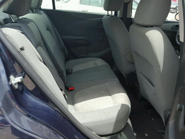 1G1JA5SH7G4164925 - 2016 CHEVROLET SONIC LS BLUE photo 6