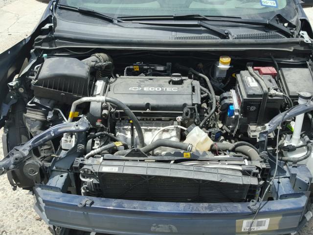 1G1JA5SH7G4164925 - 2016 CHEVROLET SONIC LS BLUE photo 7