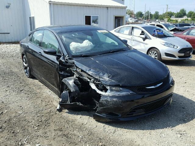 1C3CCCBB6GN123615 - 2016 CHRYSLER 200 S BLACK photo 1