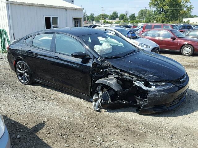 1C3CCCBB6GN123615 - 2016 CHRYSLER 200 S BLACK photo 9