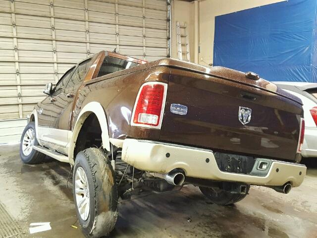 1C6RR6PT3DS578529 - 2013 RAM 1500 LONGH BROWN photo 3