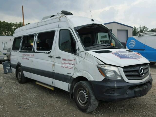 WDZPE8DC8FP156127 - 2015 MERCEDES-BENZ SPRINTER 2 WHITE photo 1