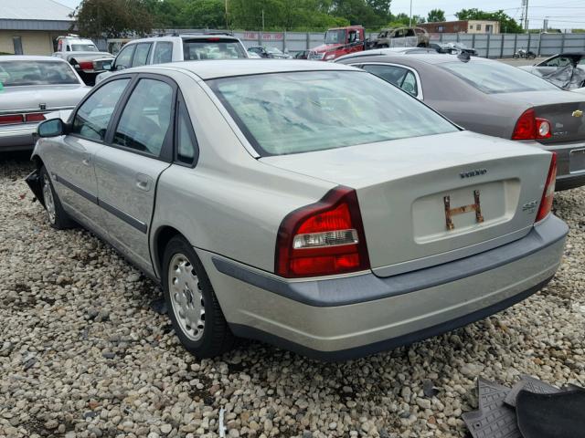 YV1TS94D2Y1101923 - 2000 VOLVO S80 BEIGE photo 3