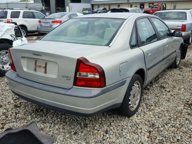 YV1TS94D2Y1101923 - 2000 VOLVO S80 BEIGE photo 4