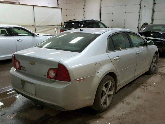 1G1ZJ57B49F107421 - 2009 CHEVROLET MALIBU 2LT SILVER photo 4