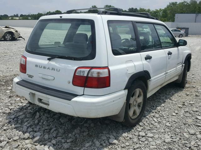 JF1SF65631H708128 - 2001 SUBARU FORESTER S თეთრი ფოტო 4