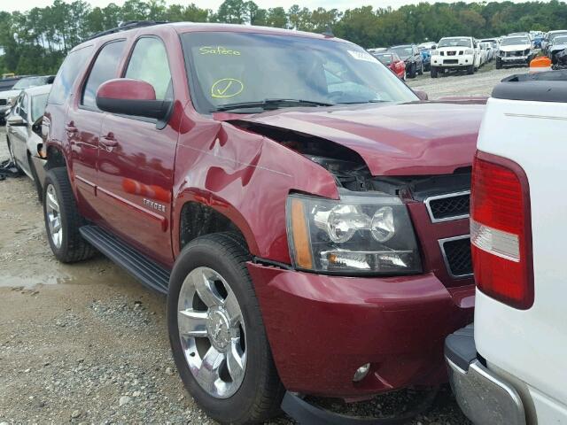 1GNFC130X7R264763 - 2007 CHEVROLET TAHOE MAROON photo 1