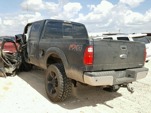 1FT7W2B65DEB44971 - 2013 FORD F250 SUPER BLACK photo 3