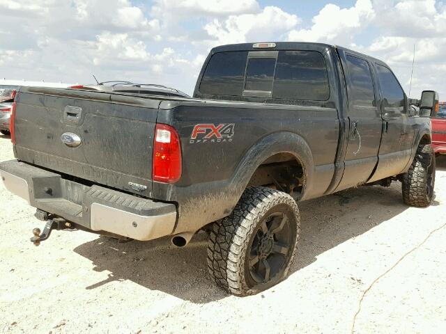 1FT7W2B65DEB44971 - 2013 FORD F250 SUPER BLACK photo 4