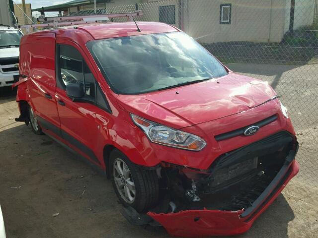 NM0LS7F77G1285673 - 2016 FORD TRANSIT CO RED photo 1