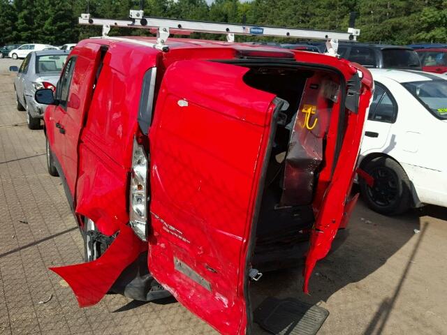 NM0LS7F77G1285673 - 2016 FORD TRANSIT CO RED photo 3