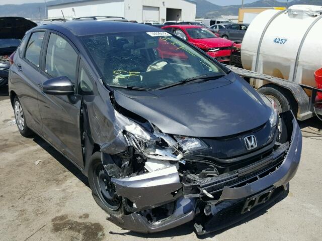 JHMGK5H54HS012625 - 2017 HONDA FIT LX CHARCOAL photo 1