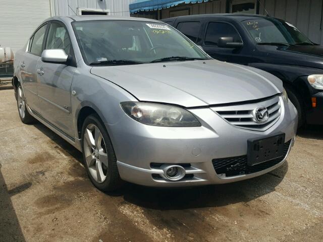 JM1BK123551346059 - 2005 MAZDA 3 S SILVER photo 1