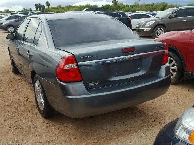 1G1ZS51836F260359 - 2006 CHEVROLET MALIBU LS BLUE photo 3