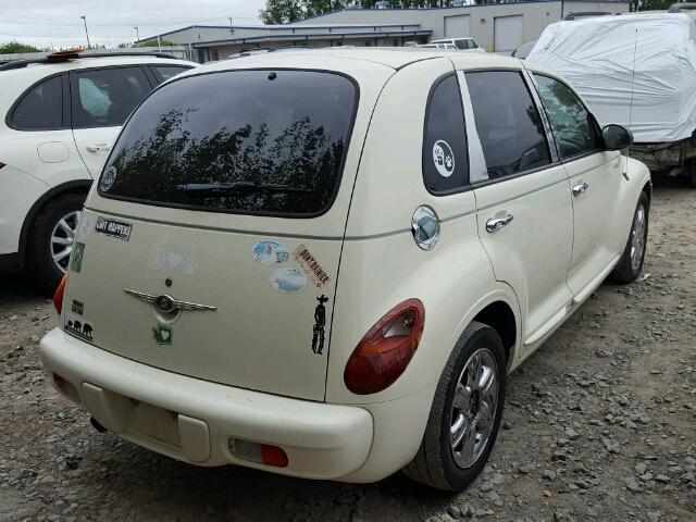 3C4FY58B34T271486 - 2004 CHRYSLER PT CRUISER CREAM photo 4