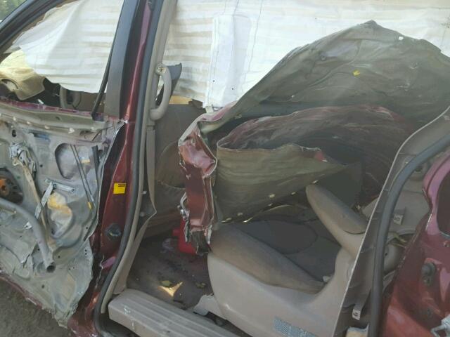 5TDZA23C24S118690 - 2004 TOYOTA SIENNA CE MAROON photo 10