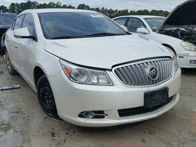 1G4GE5GD2BF276505 - 2011 BUICK LACROSSE C WHITE photo 1