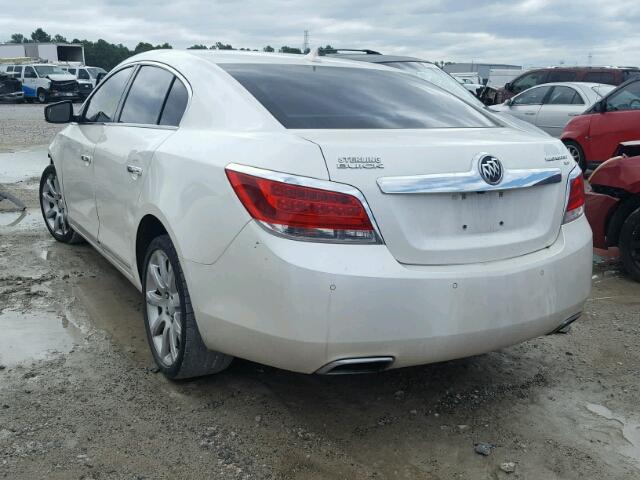 1G4GE5GD2BF276505 - 2011 BUICK LACROSSE C WHITE photo 3