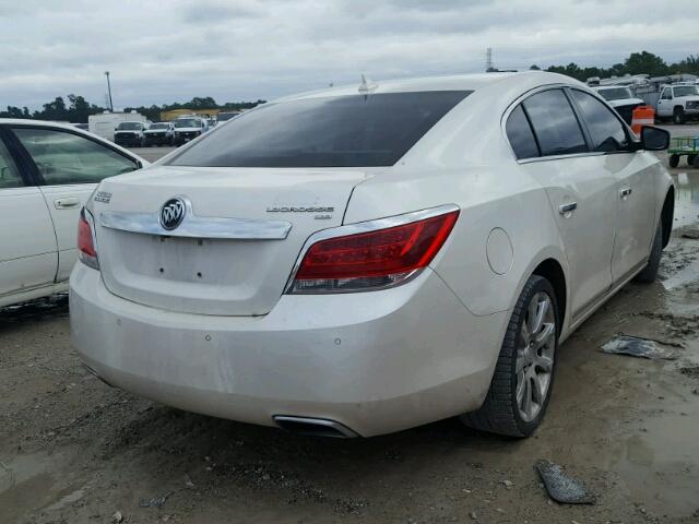 1G4GE5GD2BF276505 - 2011 BUICK LACROSSE C WHITE photo 4