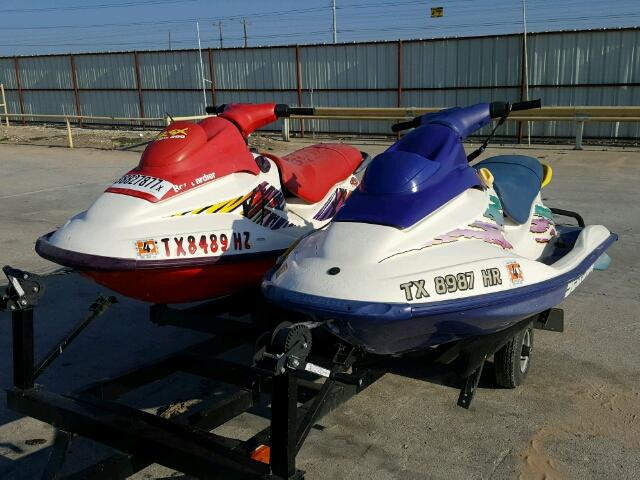 ZZN54449A797 - 1997 SEAD JET SKI RED photo 2