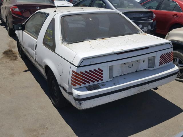 JN1GN34S5KW409045 - 1989 NISSAN PULSAR NX WHITE photo 3