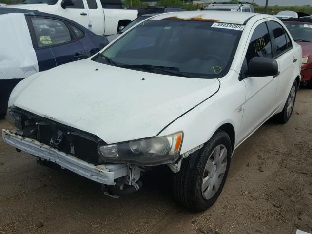 JA3AU16U59U016854 - 2009 MITSUBISHI LANCER DE WHITE photo 2