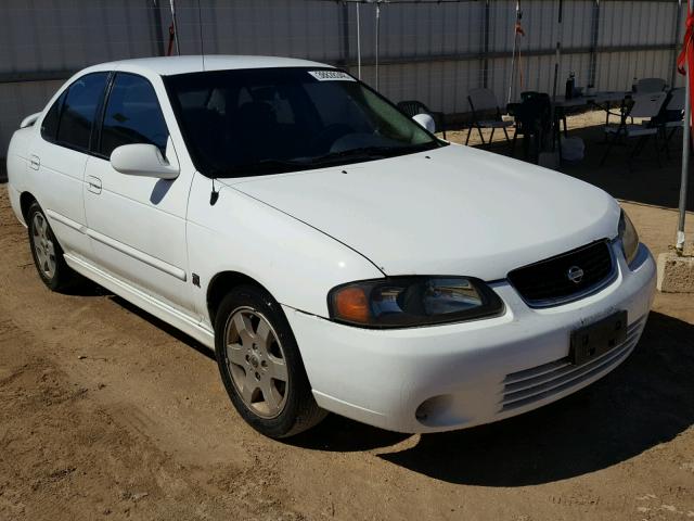 3N1AB51D84L736435 - 2004 NISSAN SENTRA SE- WHITE photo 1