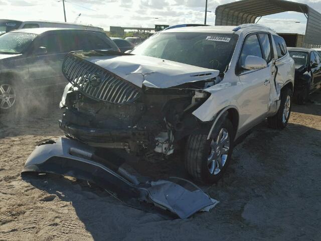 5GAER23D09J214730 - 2009 BUICK ENCLAVE CX WHITE photo 2