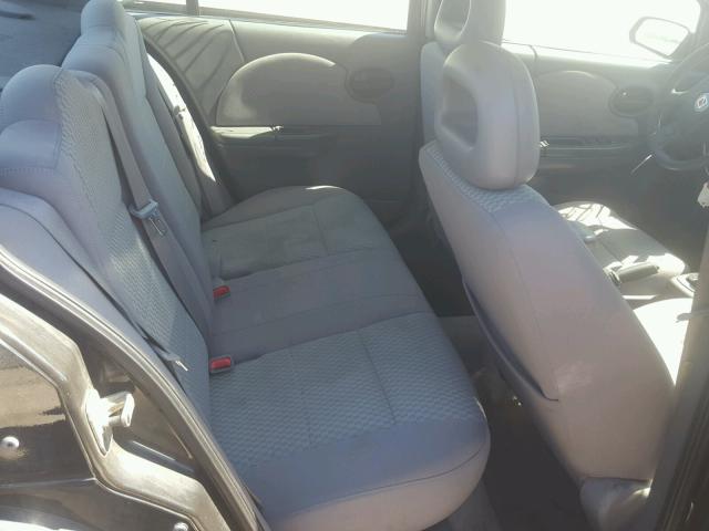 1G8AJ55F56Z130298 - 2006 SATURN ION LEVEL BLACK photo 6
