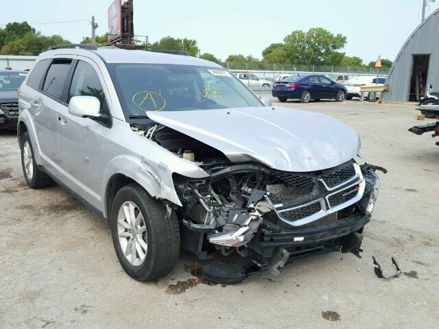 3C4PDCBB9DT730016 - 2013 DODGE JOURNEY SX SILVER photo 1