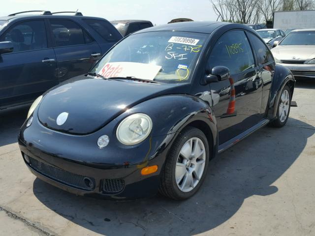 3VWFE21C02M440264 - 2002 VOLKSWAGEN NEW BEETLE 黑色 照片 2