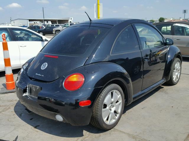 3VWFE21C02M440264 - 2002 VOLKSWAGEN NEW BEETLE 黑色 照片 4