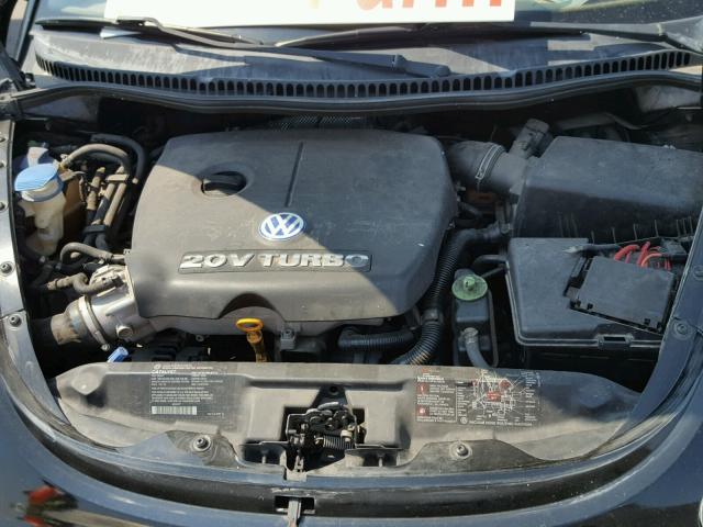 3VWFE21C02M440264 - 2002 VOLKSWAGEN NEW BEETLE 黑色 照片 7