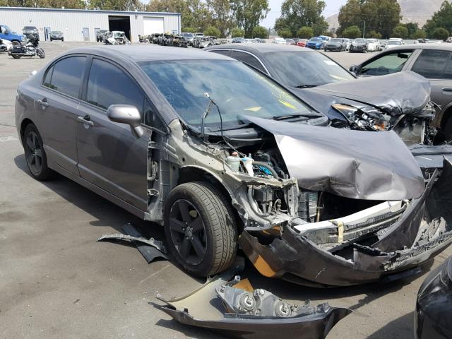 2HGFA1F6XBH545874 - 2011 HONDA CIVIC LX-S CHARCOAL photo 1