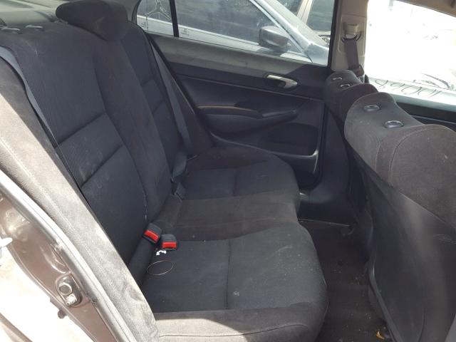 2HGFA1F6XBH545874 - 2011 HONDA CIVIC LX-S CHARCOAL photo 6