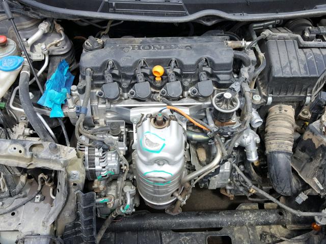 2HGFA1F6XBH545874 - 2011 HONDA CIVIC LX-S CHARCOAL photo 7