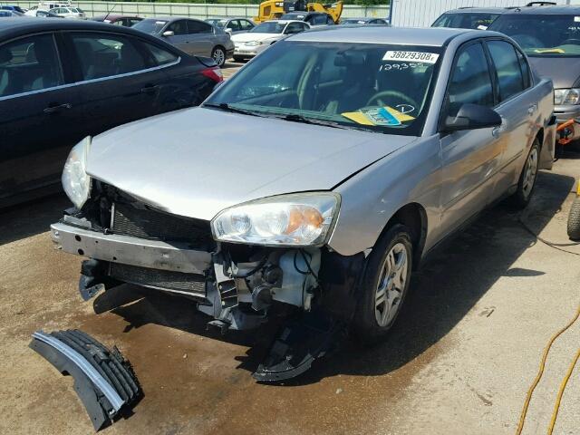 1G1ZS51F16F290667 - 2006 CHEVROLET MALIBU LS Gümüş foto 2