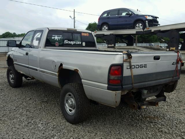 3B7KF2268WG169854 - 1998 DODGE RAM 2500 SILVER photo 3